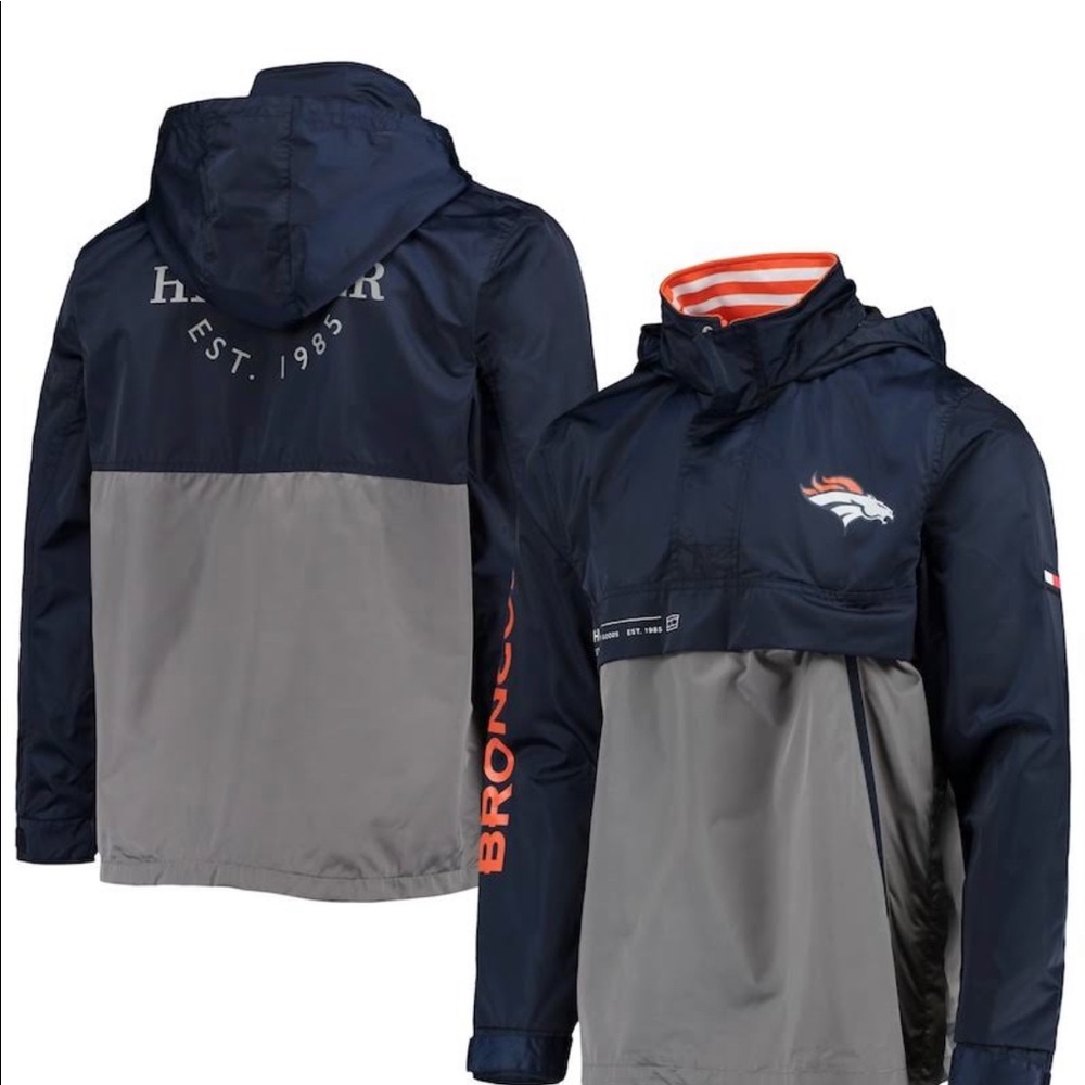Denver Broncos NFL Tommy Hilfiger Anorak Hoodie